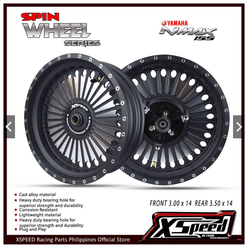 XSPEED MAGS SPIN WHEELS FOR YAMAHA NMAX 155 SIZE 14 ( V1 ) | Xspeed ...