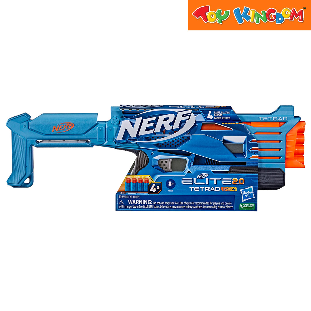 Nerf Elite 2.0 Tetrad QS 4 Blaster | Lazada PH