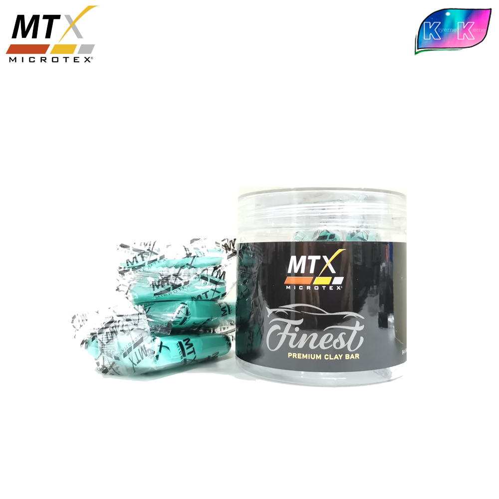 Microtex Premium Finest Clay Bar 200g (Green) (4 x 50g) MTX Car Care ...
