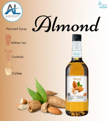 TOP CREAMERY Almond Syrup 1kg
