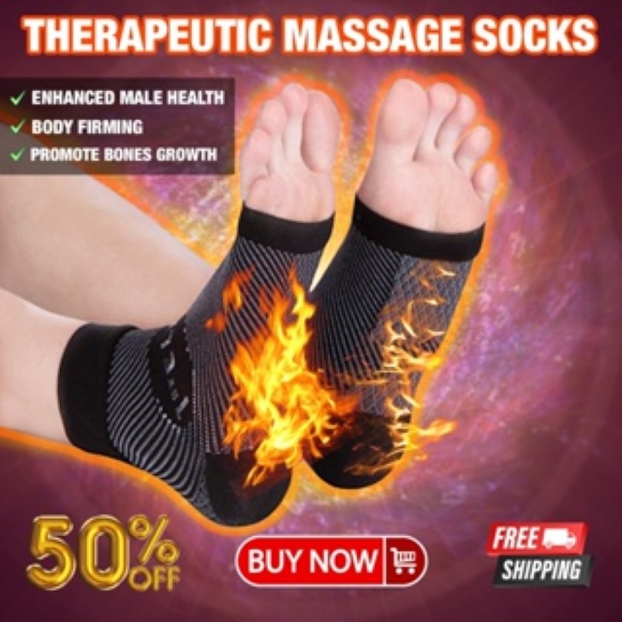 Neuropathy Socks Foot Pain Relief Massage Socks Sock 2 PCS