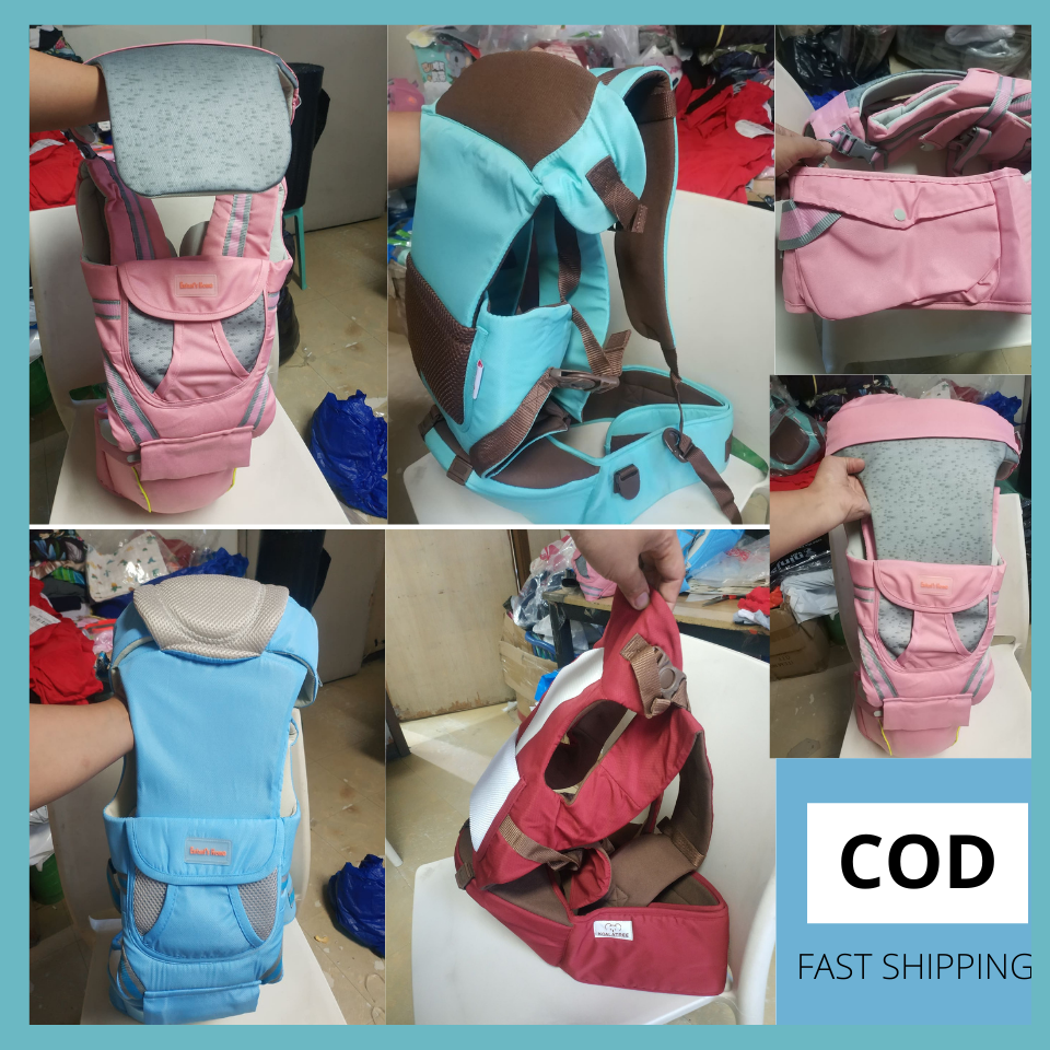 Ergonomic front hold Hip seat Carrier Baby and baby carrier backpack Carriers Lazada PH