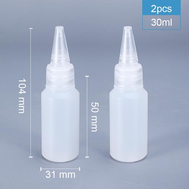 【YD】 2/510pcs 30/60/100/120ML Squeeze Bottle for Sauce Container ...