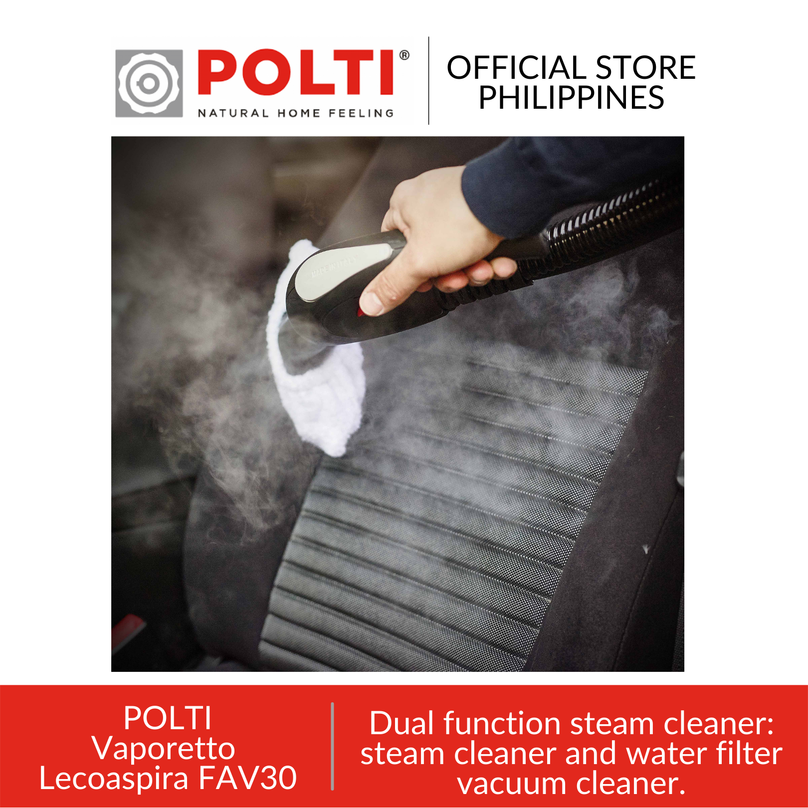 Polti Lecoaspira Vacuum & Steam Cleaner – Allergy Best Buys