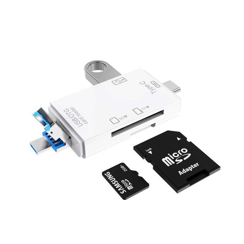 Bảng giá [Giảm Giá] Bộ Chuyển Đổi Đầu Đọc Thẻ USB 2.0, Đầu Đọc Thẻ Nhớ TF OTG Loại C USB Micro USB Phong Vũ