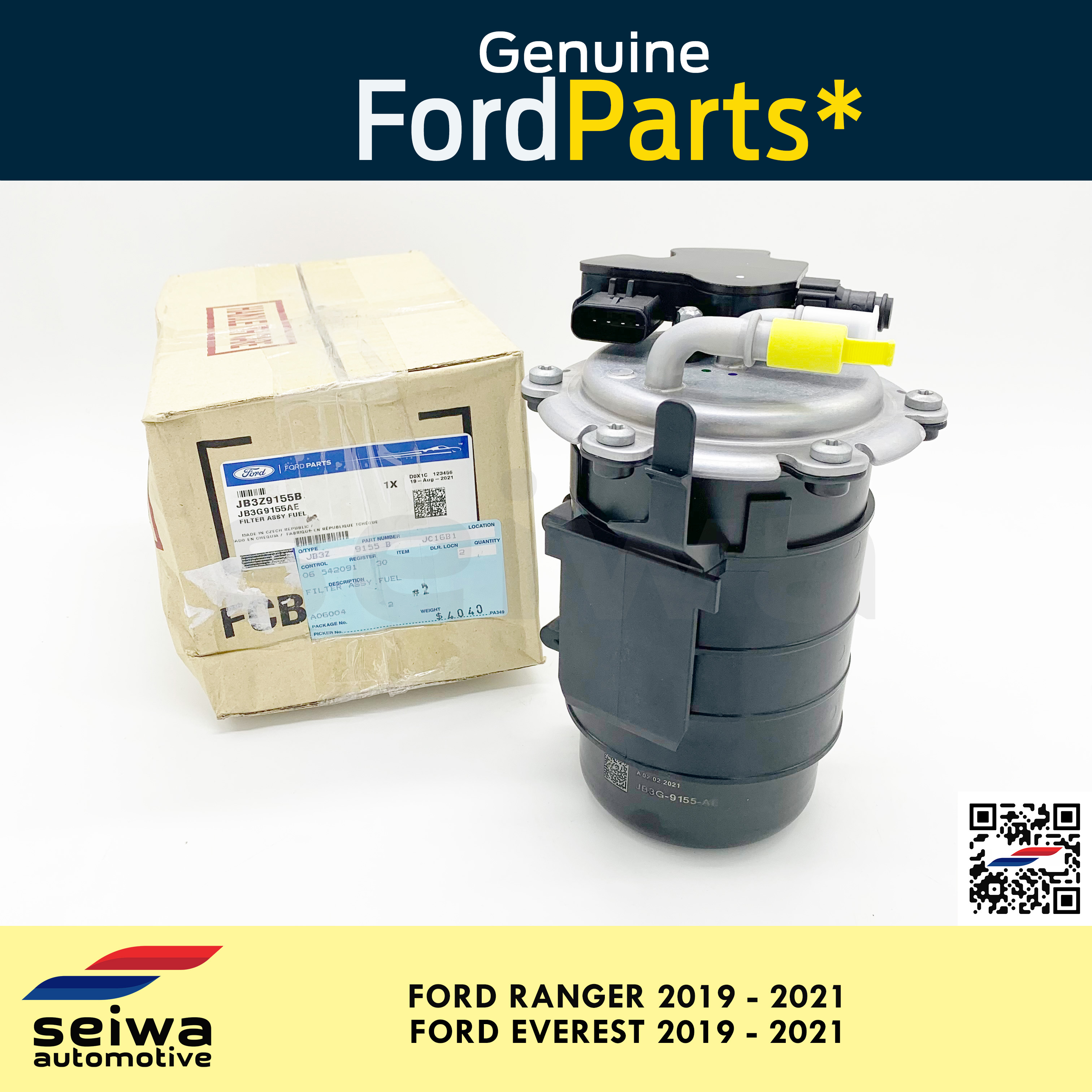 [2019 - 2021 2.0L] Ford Ranger Fuel Filter Assy - [2019 - 2021 2.0L ...