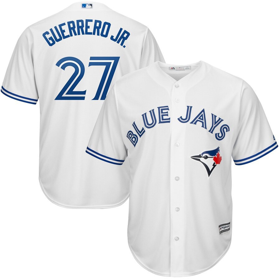 👉👕 The New Original Mens Toronto Blue Jays 27 Vladimir Guerrero Jr ...