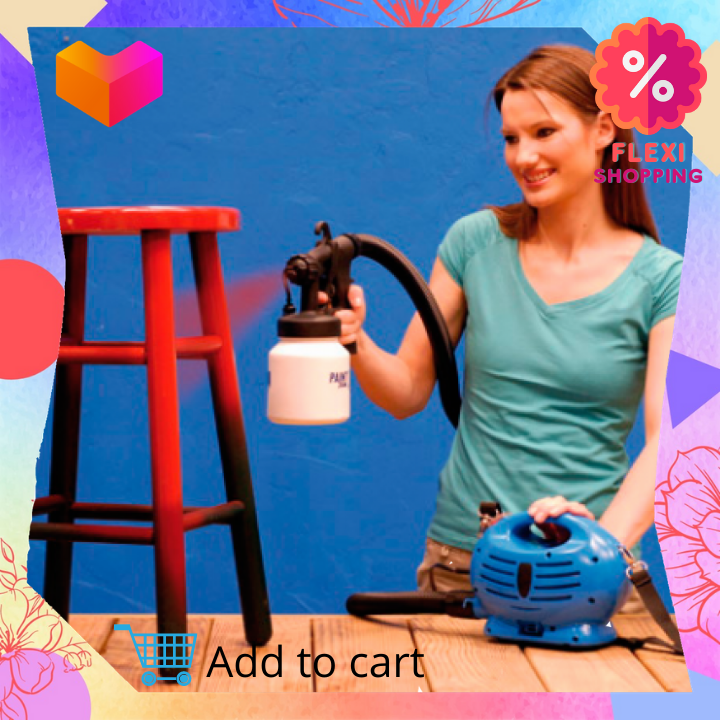 Paint Zoom Handheld Electric Spray Gun Kit FLEXI SHOPPING Paint Zoom