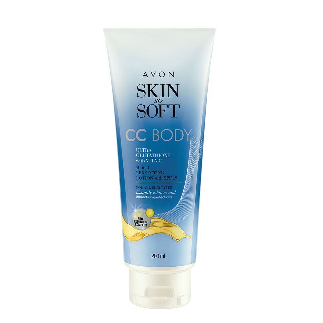 avon glutathione lotion Skin So Soft Ultra Glutathione With Vita C Color-Correcting Lotion SPF 15  200 ML by Avon Authorized Dealer Legit Authentic Original Best Seller