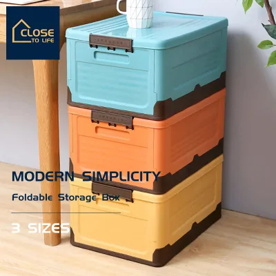 Foldable Daily Rear Trunk Car Outdoor Storage Box Household Storage Box Clothes Toys Organize Books Classroom Dormitory