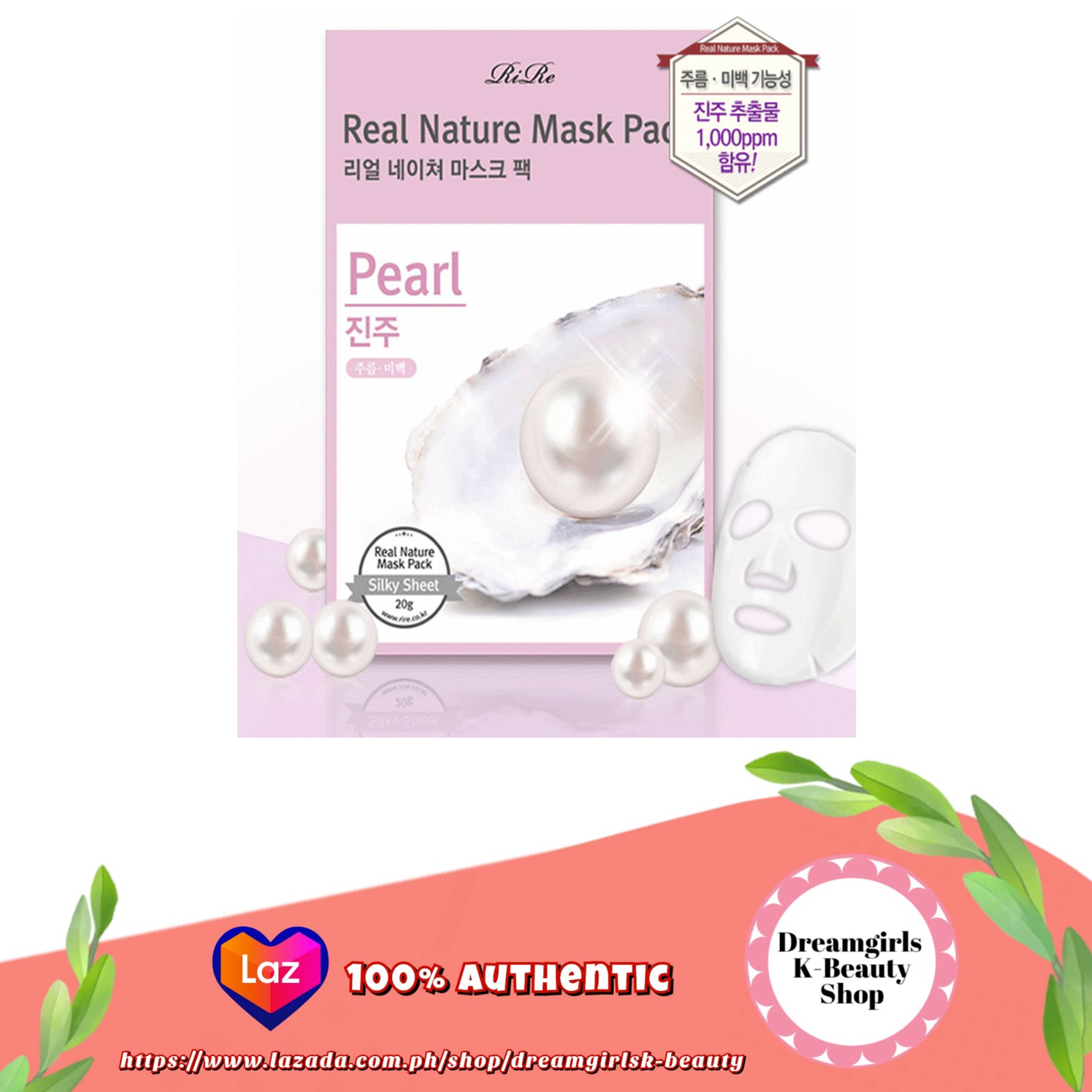 RIRE Real Nature Mask Pack (Pearl) | Lazada PH