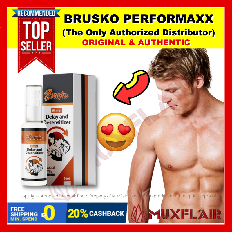 Brusko Performax Special Spray For Men Male Enhancer Serum Oil 100