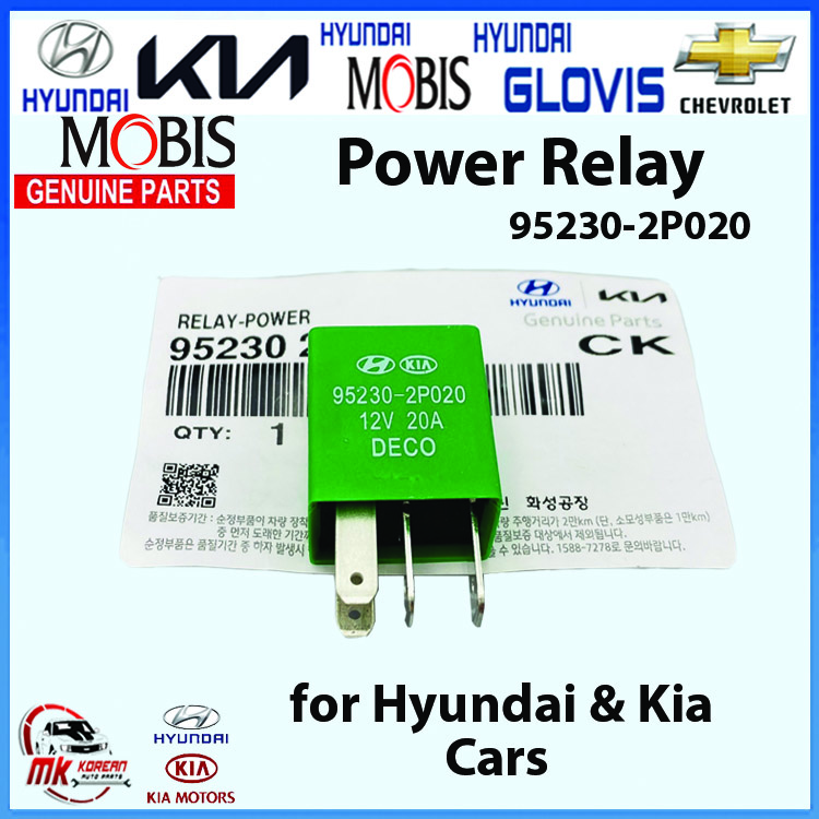 [GENUINE] Power Relay for Hyundai & Kia Cars. 952302P020. GENUINE