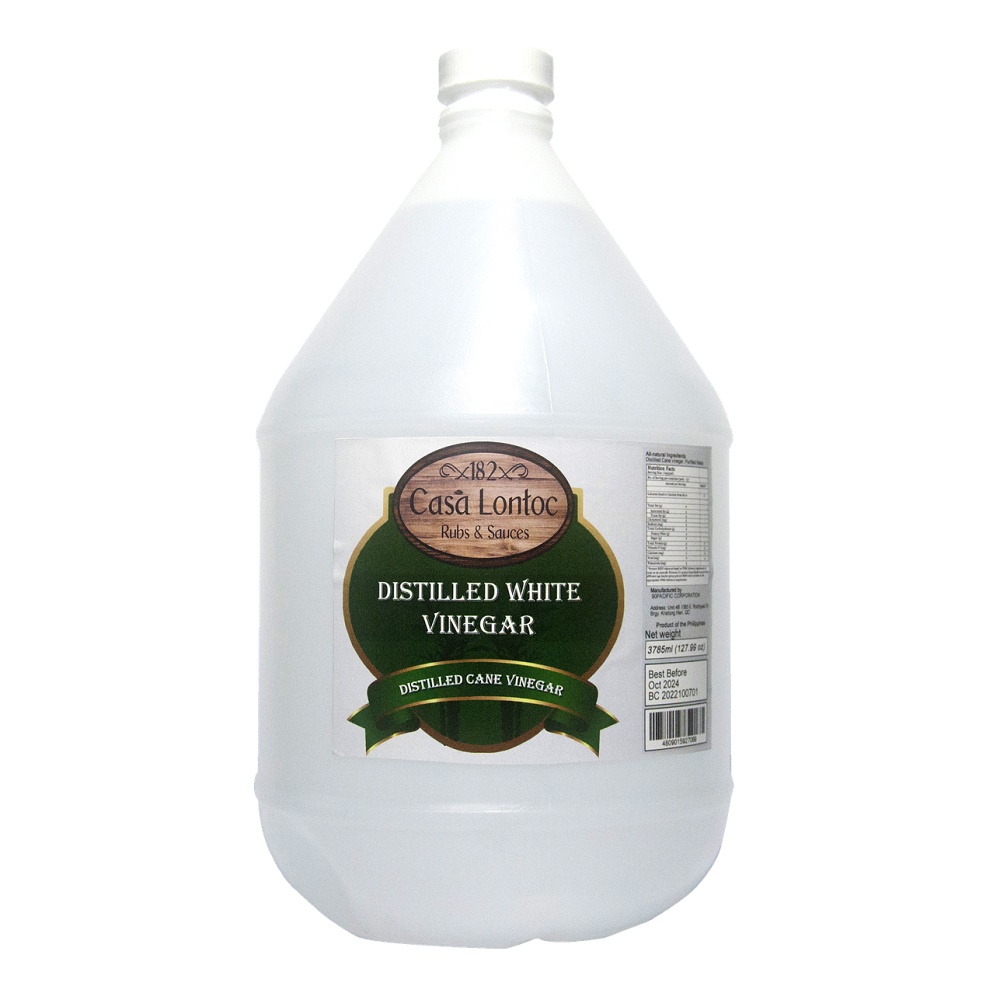 Casa Lontoc 100 all natural Distilled White Vinegar (made from