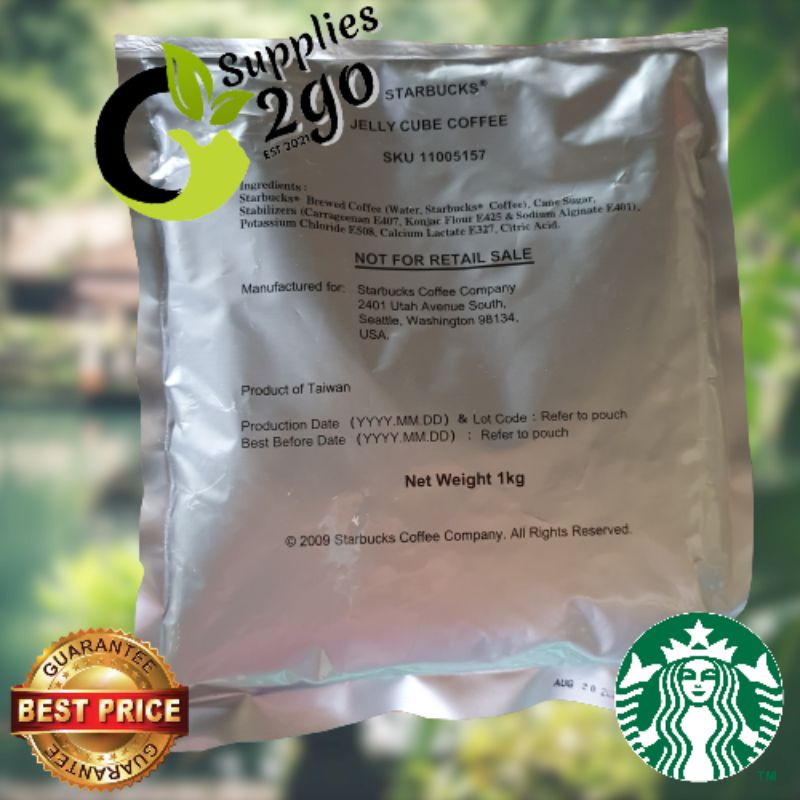 Starbucks Coffee Jelly Cube Lazada PH