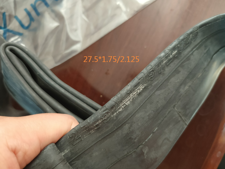 Bicycle Inner Tube Bike Interior Size 26 x 1.75/2.125 & 27.5 x 1.75/2.