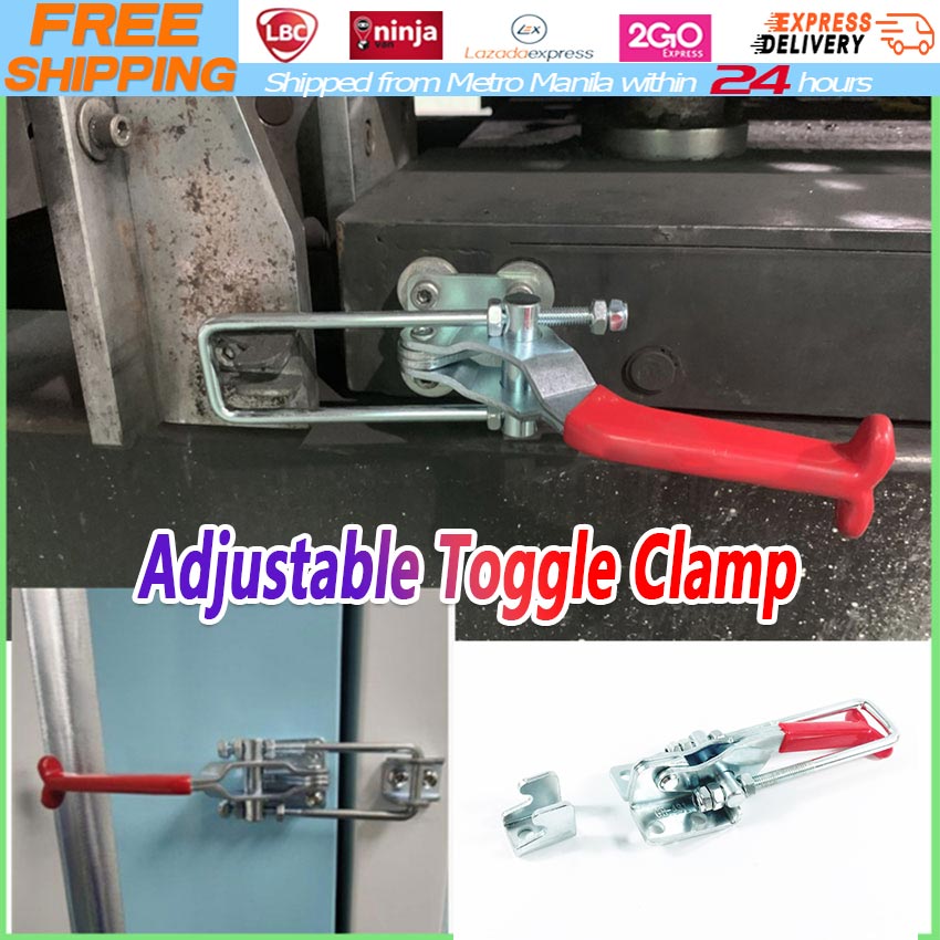 【Local Warehouse】GH431 Large Hasps Fastener Latch Adjustable Quick