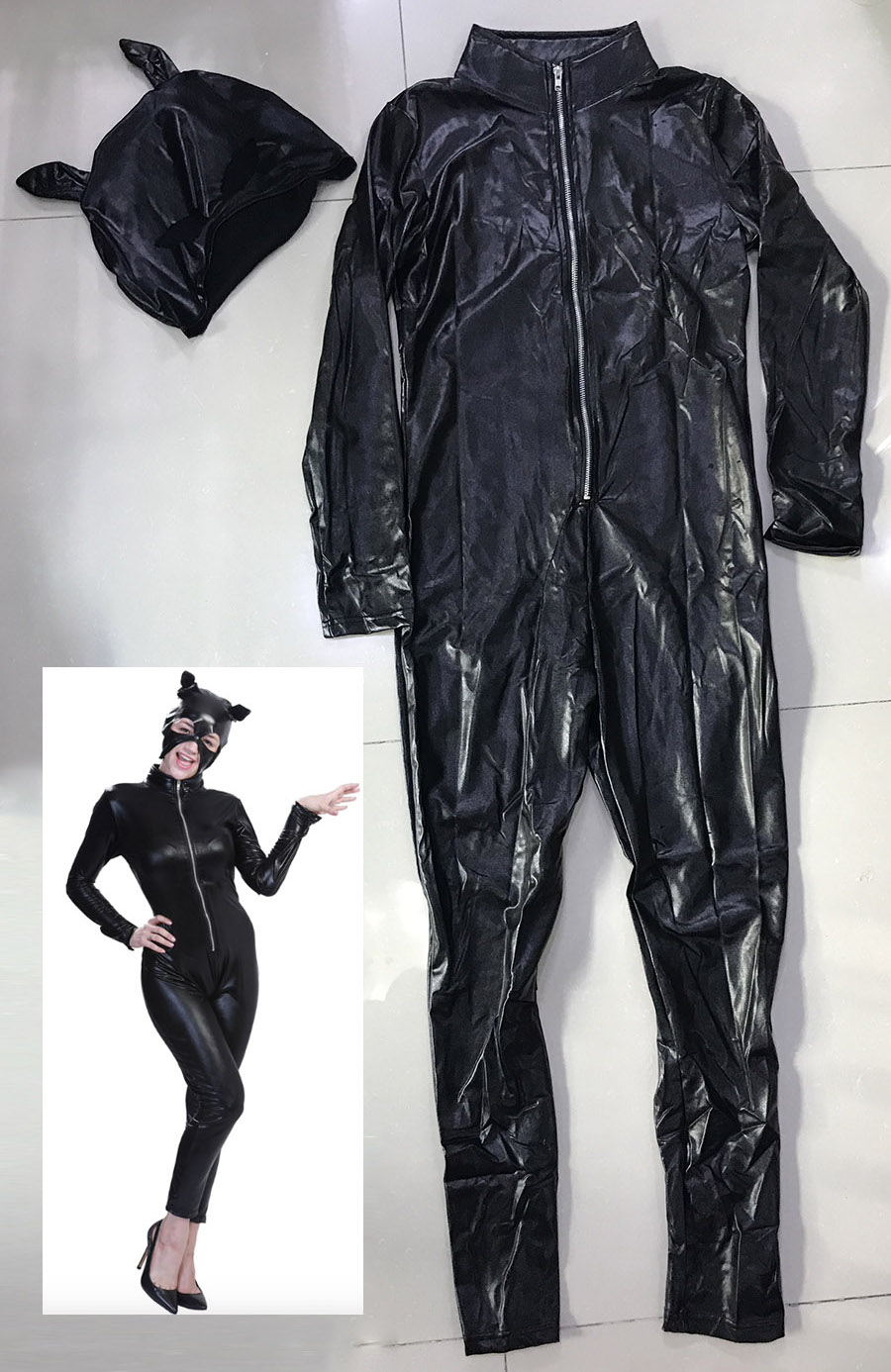 Catwoman Costume for Adult Women DC Superhero Comic Book Character