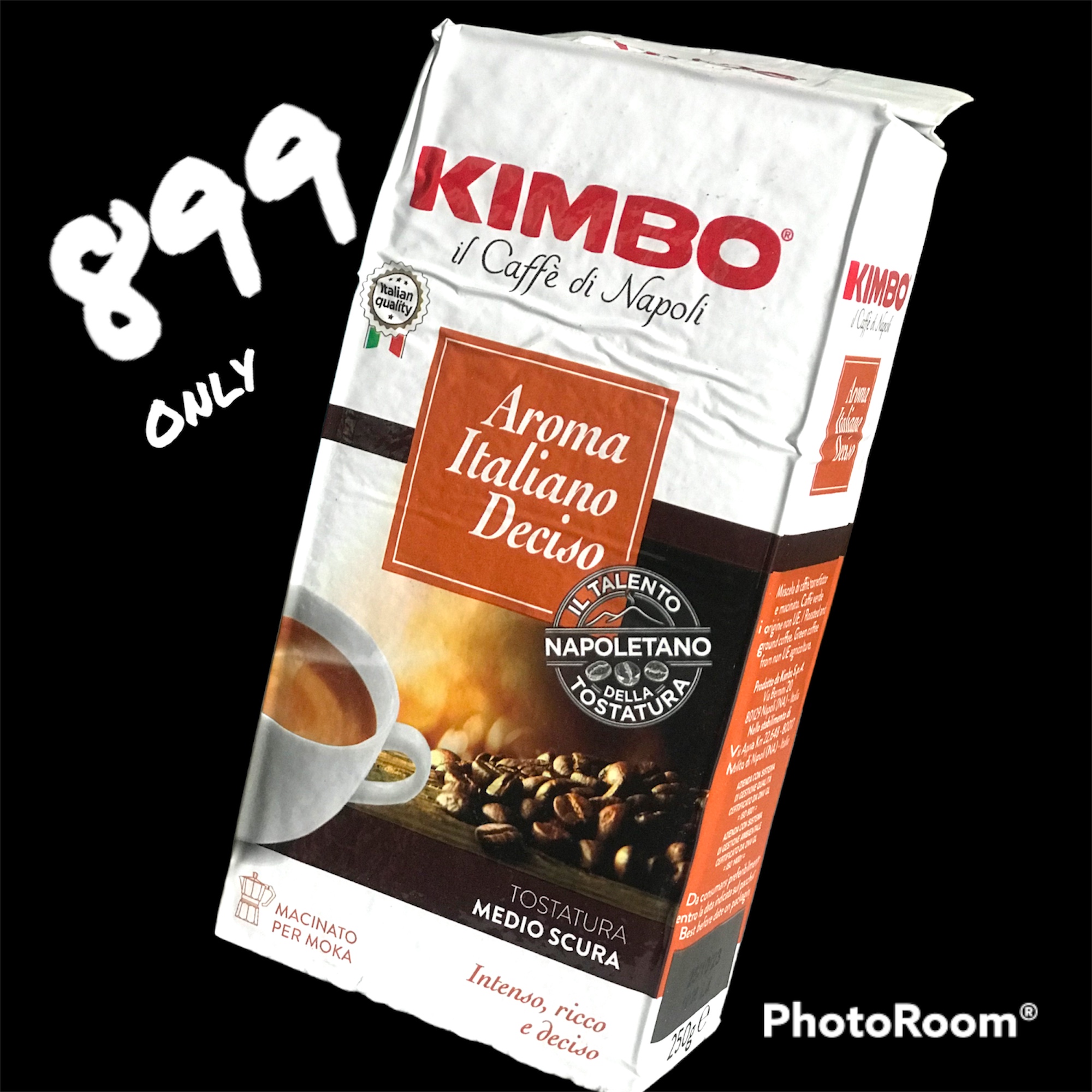 Kimbo Aroma Italiano Deciso 250g Imported from Italy Ground Coffee  #marcuzgarage #Coffee #kimbo #aromaitalianodeciso #aromaitaliano  #goodcoffee