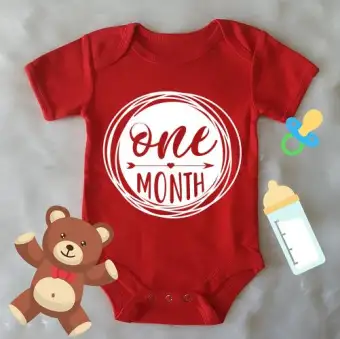 one month onesie