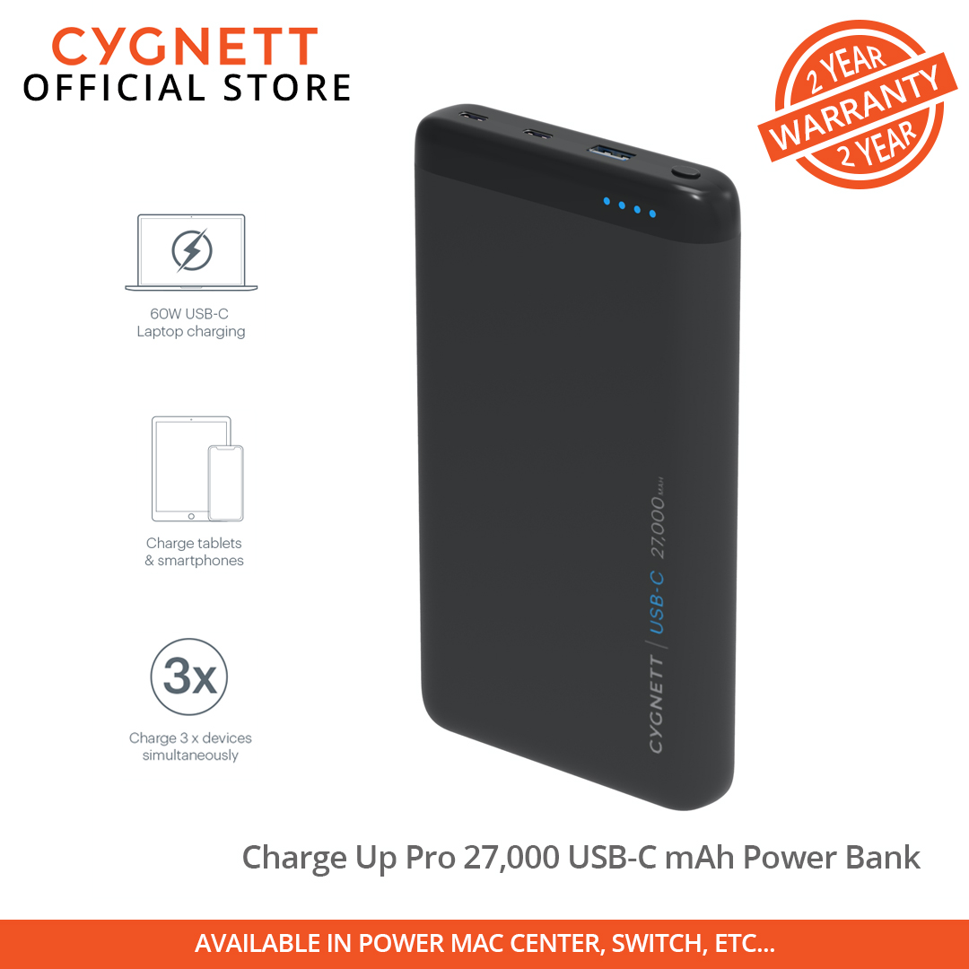 30,000 mAh Power Bank – Cygnett