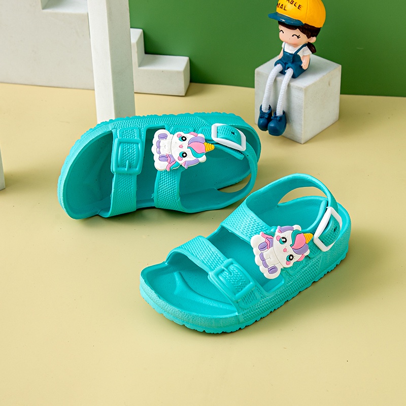 𝓜&𝓦 New arrival Two Strap Sandal Outdoor Slipper Soft Sandals For Kids ...