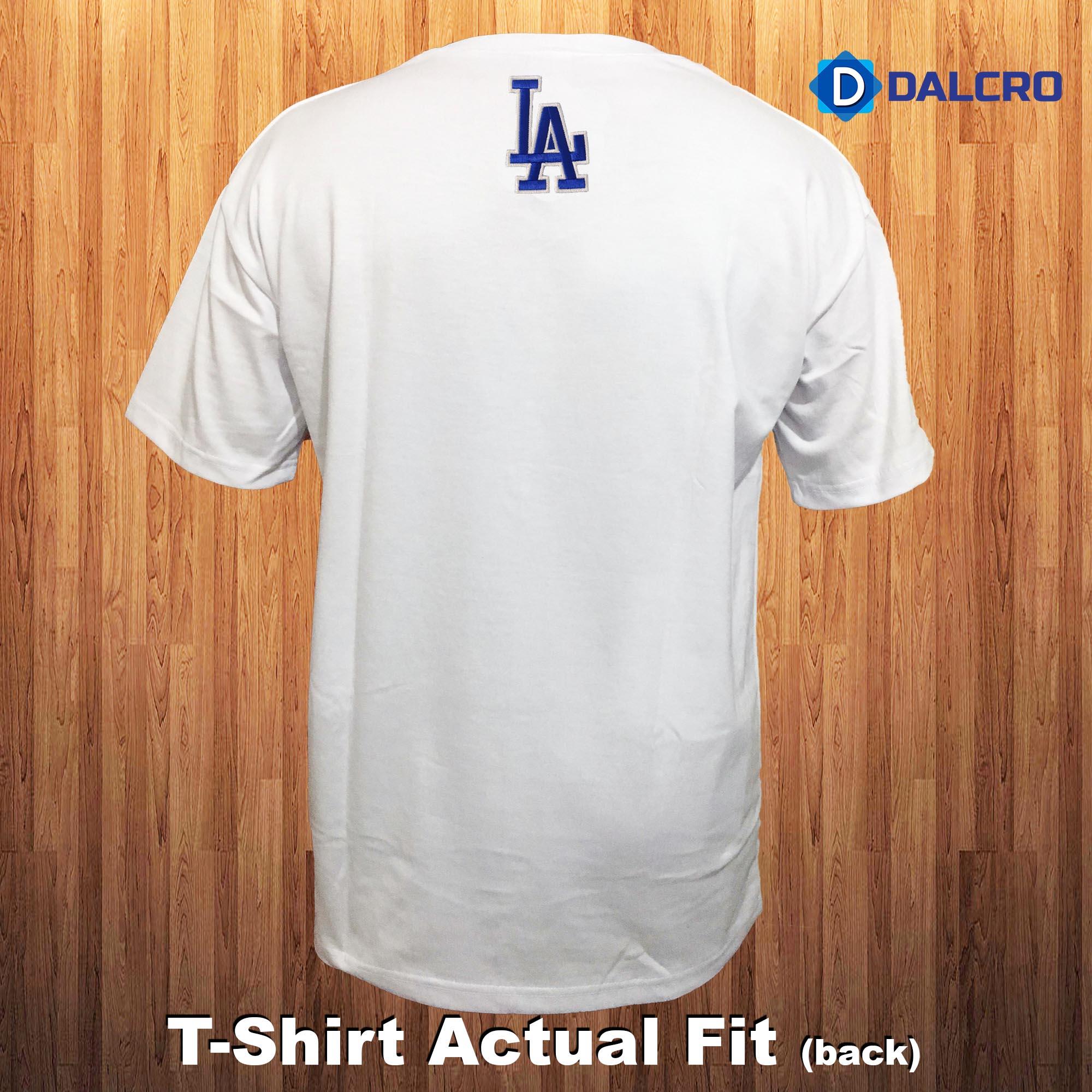 Baseball Graphic LA Dodgers Oversized T-Shirt D02_754