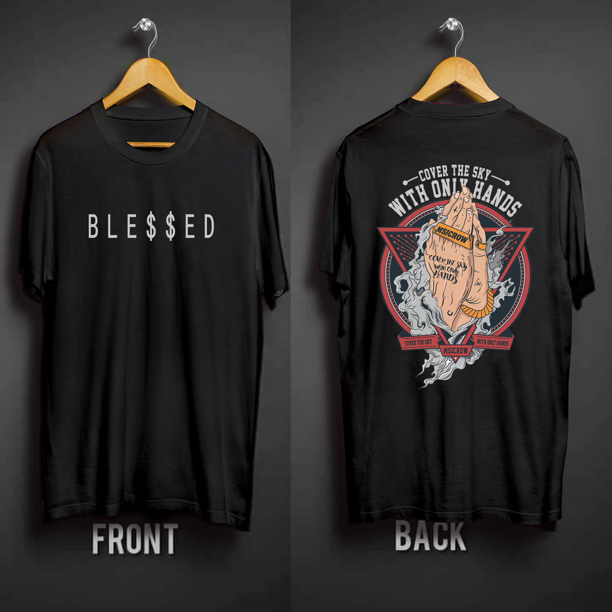 ❀BLESSED Customize Front And Back Printed Unisex oversize t shirt for men  and for women | Lazada PH