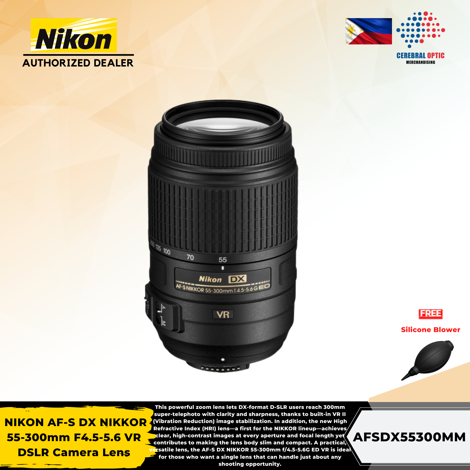 Nikon 55-300mm f/4.5-5.6G ED VR カビあり | vlamor.com