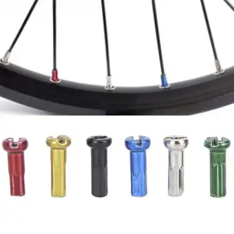 colored bike spokes