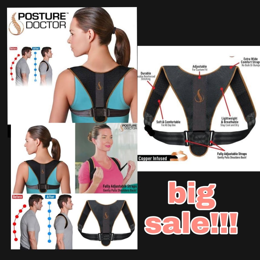 Posture doctor for Back  Correct the humback Universal size, easy