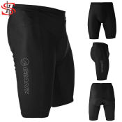 Breathable Padded Cycling Shorts - Unisex Sportwear (Brand: [optional])
