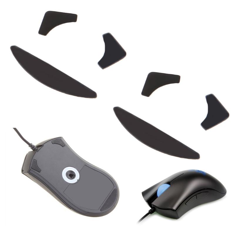 2 Bộ Đệm Lót Chuột Trượt Chân Chuột 0.6Mm, Giày Trượt Chuột Razer DeathAdder