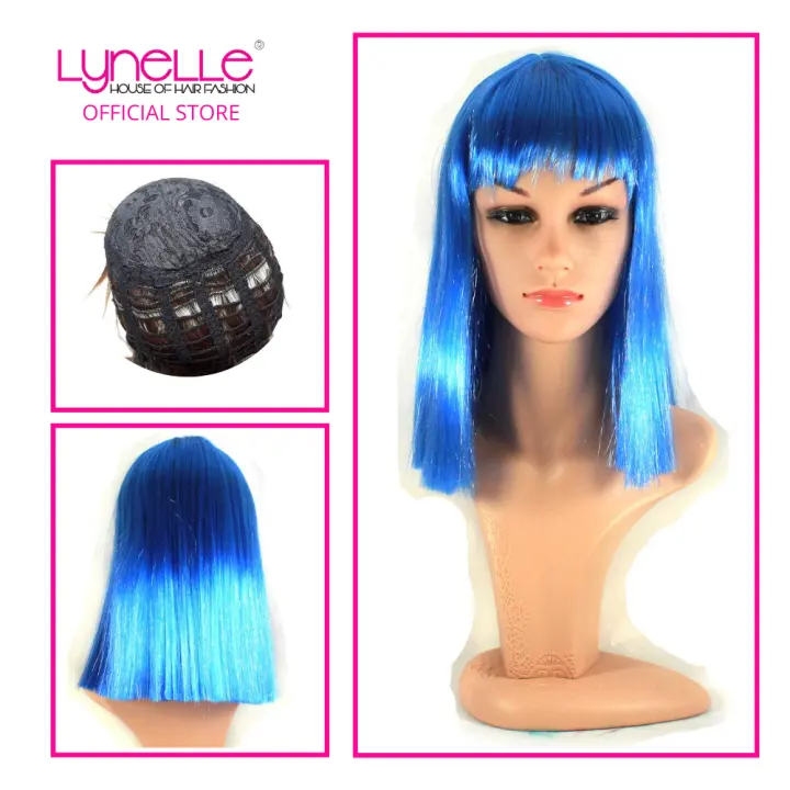 blue wig lazada