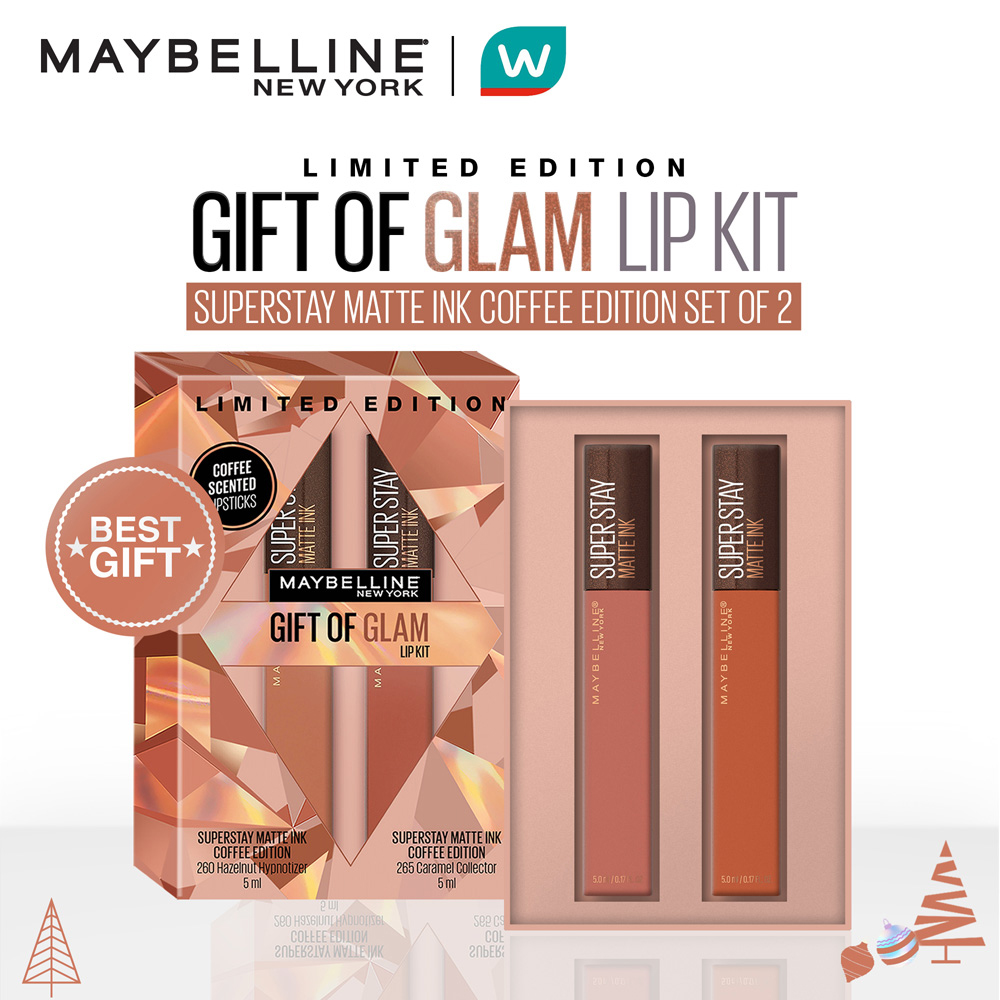 maybelline coffee edition set