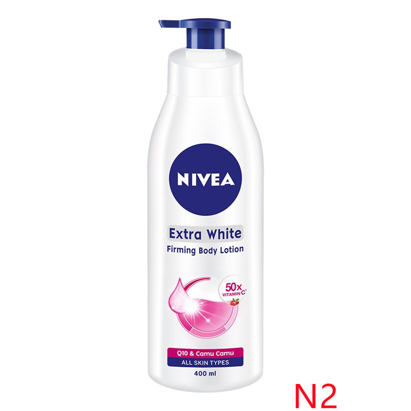 nivea extra white firming body lotion spf 50