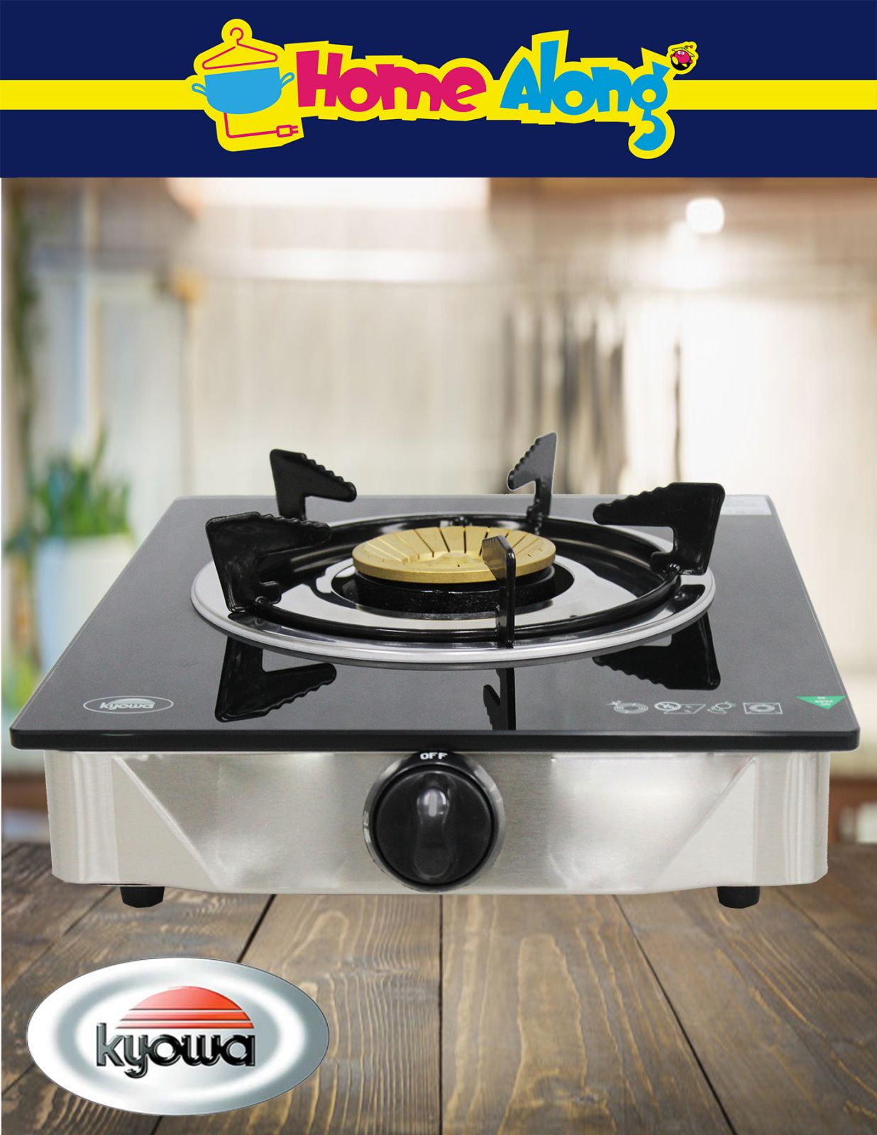 kyowa glass top gas stove