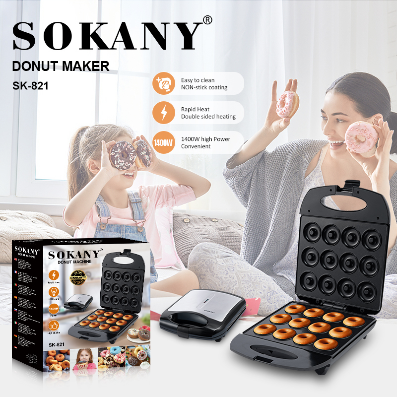 SOKANY 1400W Cookie Maker Machine Various Model Of 13 Hole Stable