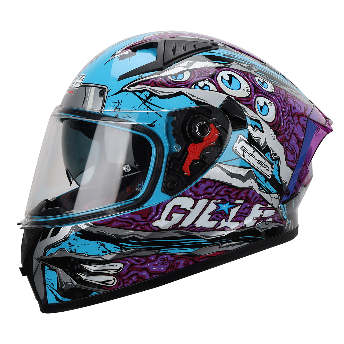 Fullface Gille Helmet GTS -V1 with graphics | Lazada PH