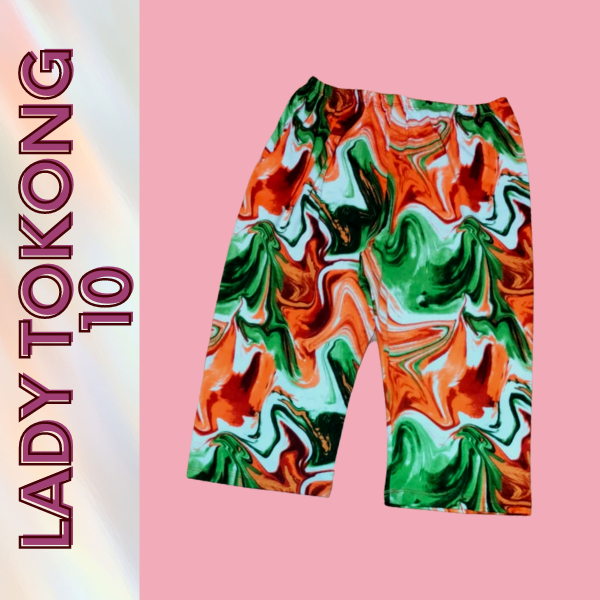 Basic Outfits XL LADY ADULT PLUS SIZE TOKONG PANTS capri pants Lazada PH