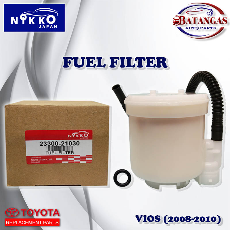 Fuel Filter for Toyota Vios (20082010) 2330021030 NIKKO JAPAN Lazada PH