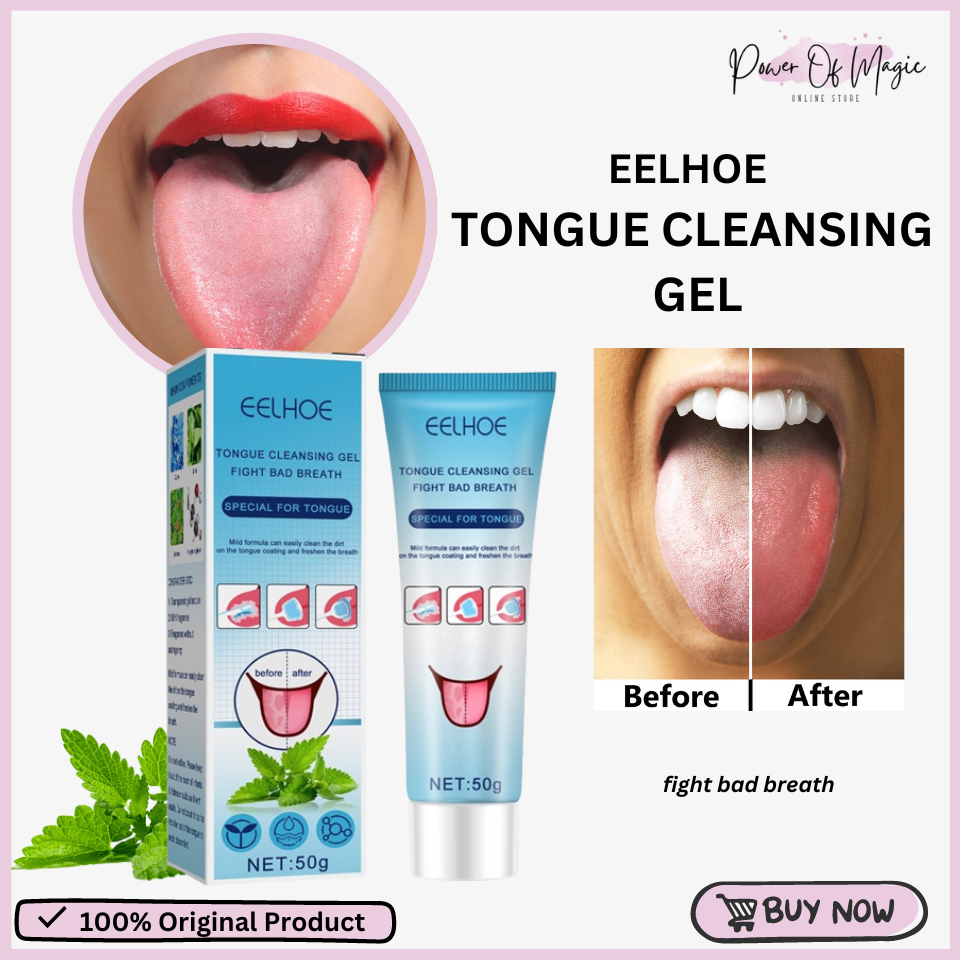 AUTHENTIC !! Eelhoe Tongue Cleansing Gel Keeps Fresh Breath Clean