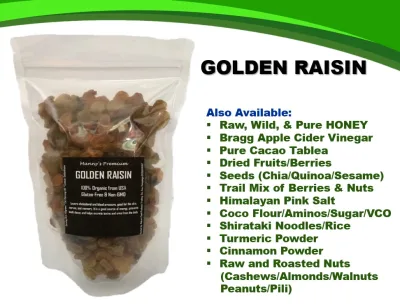 Golden Raisin 200grams (Organic)