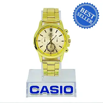 casio all gold watch