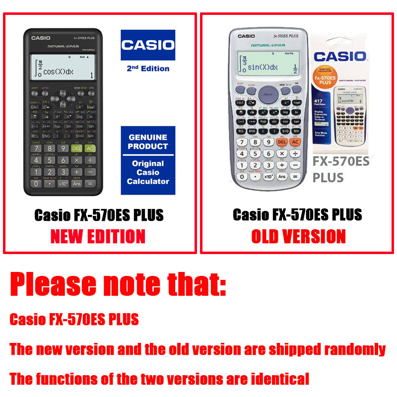 Scientific Calculator Casio FX570ES Plus FX570MS FX570ES Original