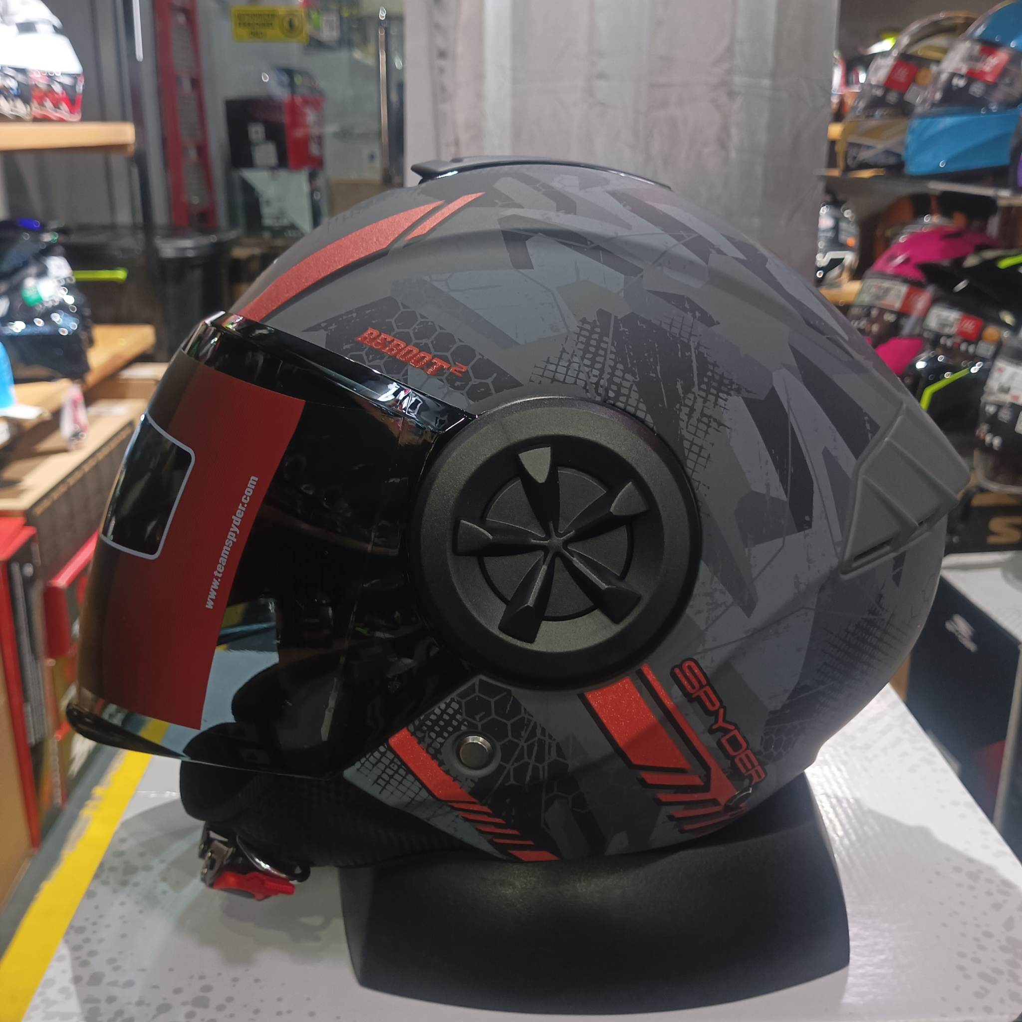 SPYDER HELMET REBOOT 2 HALF FACE MOTORCYCLE HELMET | Lazada PH