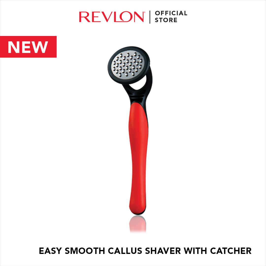 Revlon Easy Smooth Callus Shaver With Catcher (Red) Lazada PH