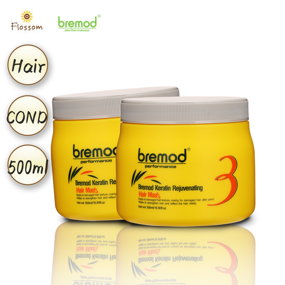 Bremod Keratin Rejuvenation Treated Hair Mask Strengthen Hair 500ml