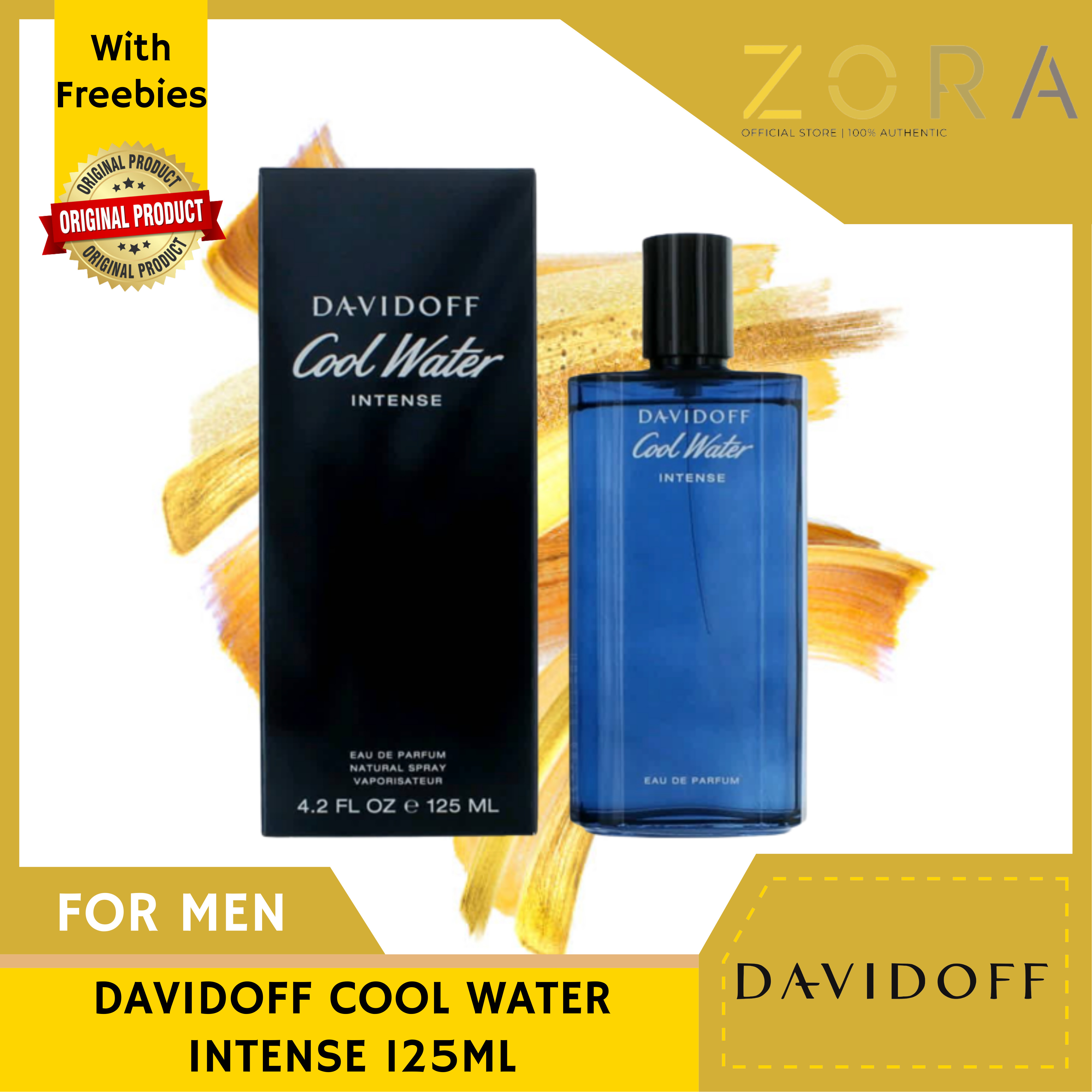 Original Davidoff Cool Water Eau de Toilette for Men 125ml Perfume