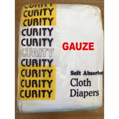 Curity Gauze Cloth Diaper 12 pcs. / Curity Gauze Lampin